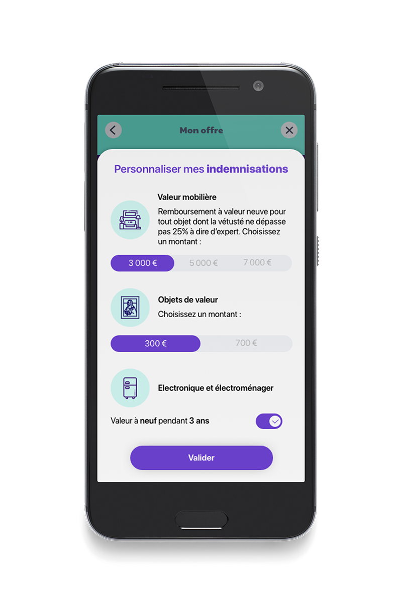 Example page leocare app